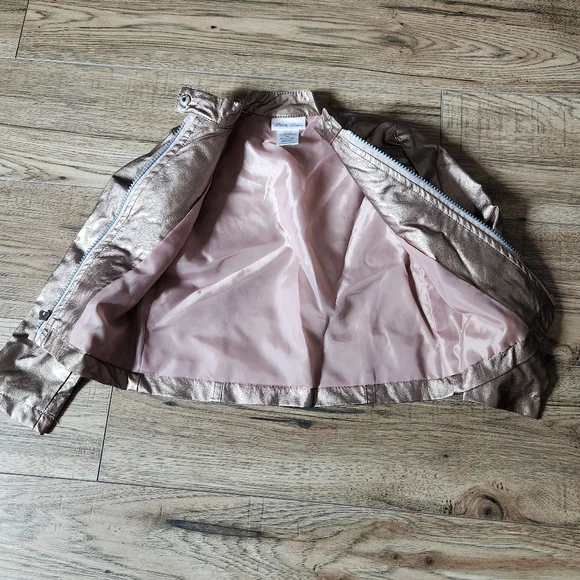 Little Lass 3-piece Metallic Heart Full of Love Jacket/Shirt/Pants Set Size 3T - Picture 12 of 16